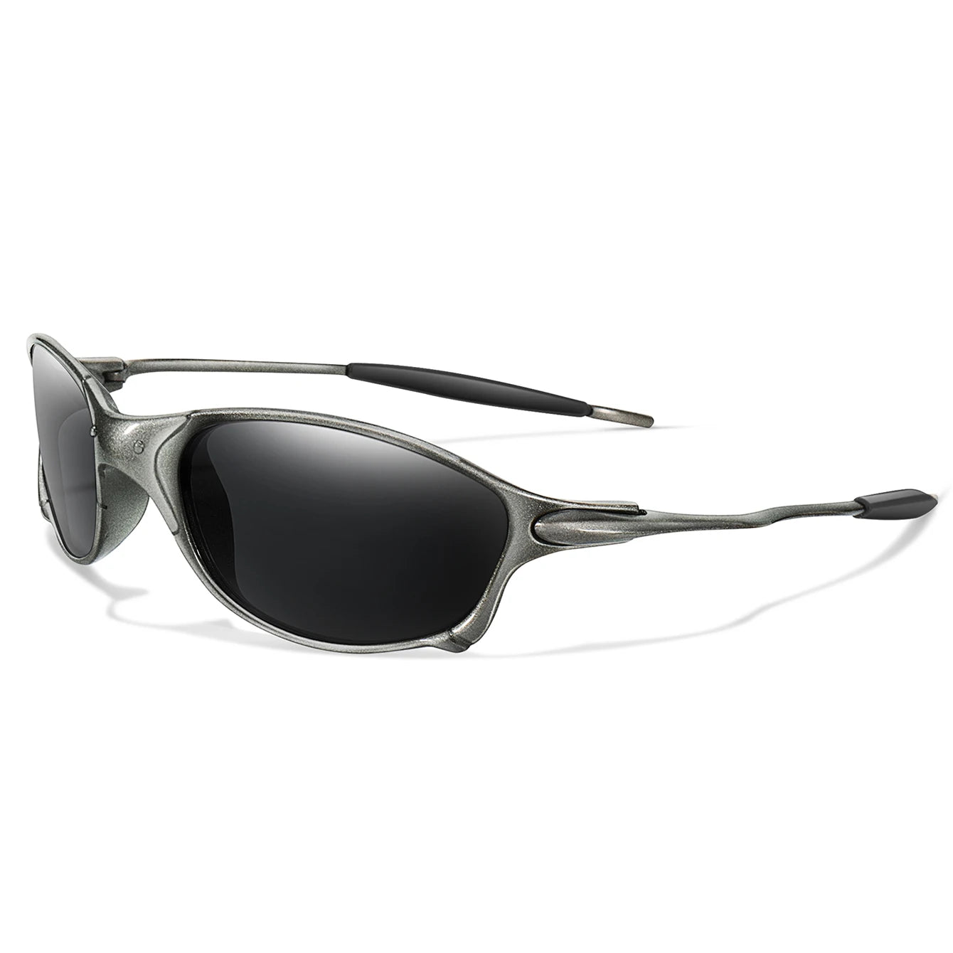 Lunettes de soleil sport unisexe, verres miroir rainbow